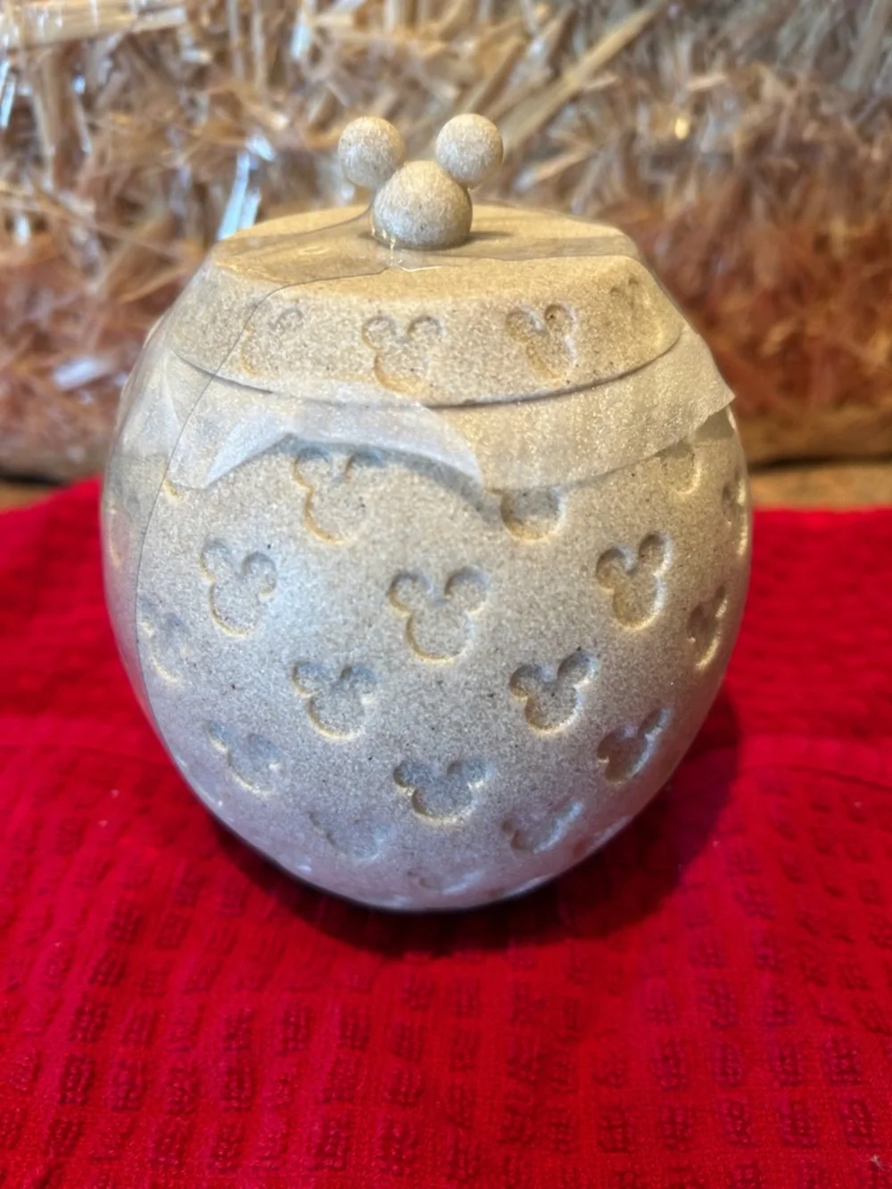 Disney Mickey Mouse Sand Stone Bathroom Caddy
